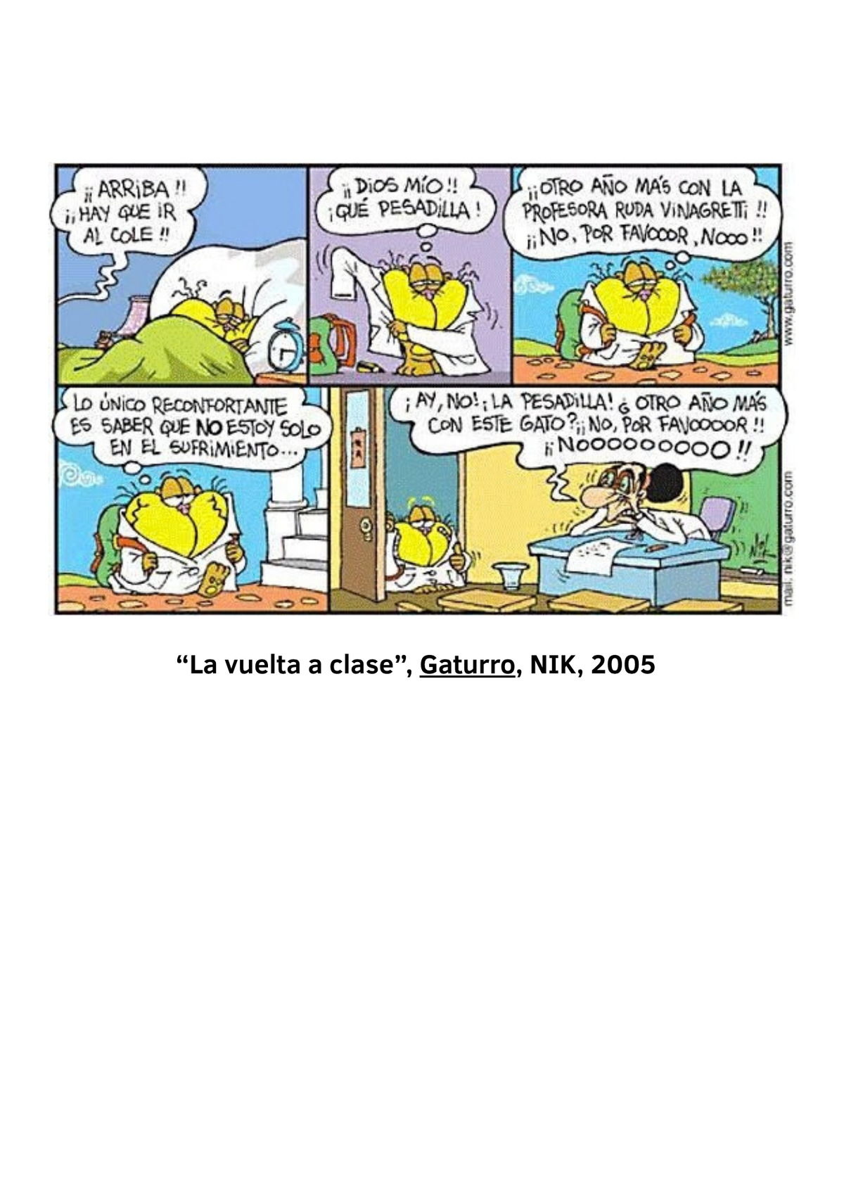 Séquence 4e - La vuelta al cole