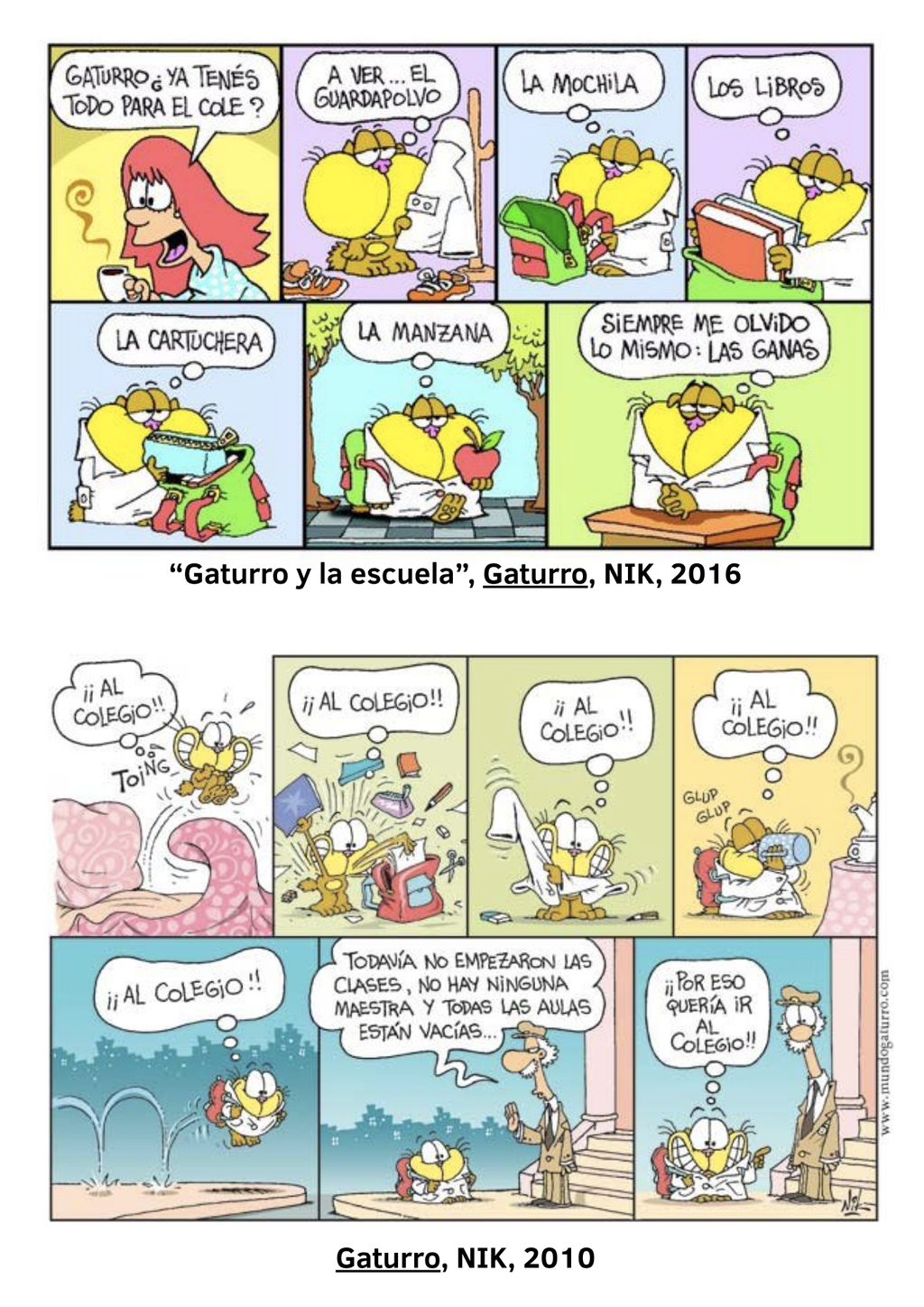 Séquence 4e - La vuelta al cole